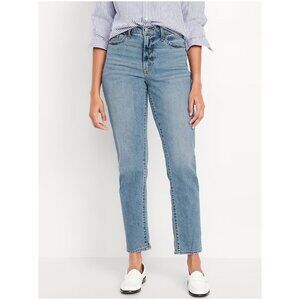 Old Navy Higher High-Waisted O.G. Straight Jeans